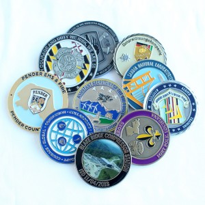 China Manufacturer Custom Personalized Logo 3D Zinc Alloy Metal Craft Souvenir Gifts Challenge Coins