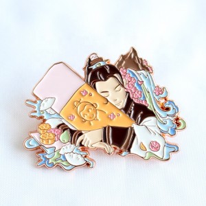 China factory customized decorative no minimum hot sale kpop star hard soft enamel pin