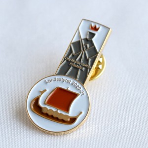 ຜະລິດ Pins Lapel ໂລຫະສໍາລັບ Custom Customized Logo Soft Hard Enamel Pins Badge