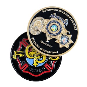 Kunshan China Manufaktur Grosir Perusahaan Logo Sekolah Metal Antique Custom Coast Guard Challenge Coin