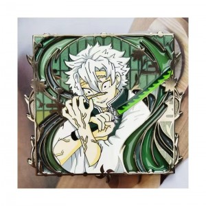 Professional Manufacturer Custom High Quality Hard Anime Enamel Pin Badge Popular Metal Lapel Pins