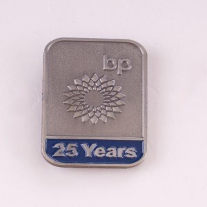 Пам'ятні значки BP 25 років, антисрібні, на замовлення