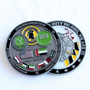 China Factory Manufacturer Supplier Wholesale Commemorative Challenge Coins Custom Logo Metal Coins