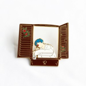 Manufacturer Wholesale Metal Badge Pin Manufacturering Custom Hard Soft Enamel Lapel Pin