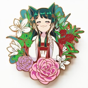 Chiny Projekt Niestandardowe Logo Producent Anime Metalowa Odznaka Pamiątkowa Miękka Twarda Emaliowana Przypinka Do Klapy