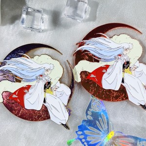personaliséiert Gradient transparent mëll Email Pin